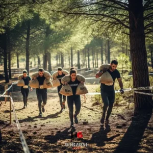 OPERACION LLEVAR LOS SACOS PESADOS